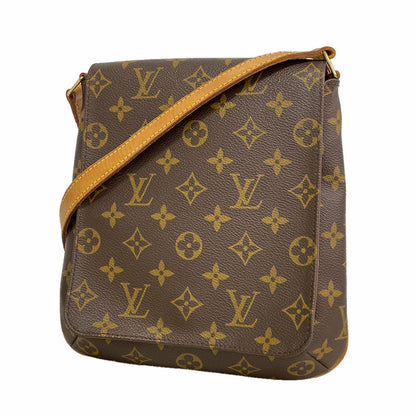 Louis Vuitton Shoulder Bag Monogram Musette Salsa Short Strap Brown