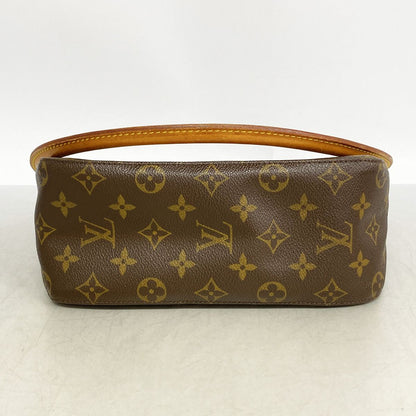 Louis Vuitton Shoulder Bag Monogram Looping MM Brown — view 3