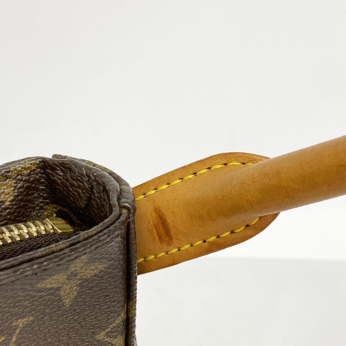 Louis Vuitton Shoulder Bag Monogram Looping MM Brown — view 6