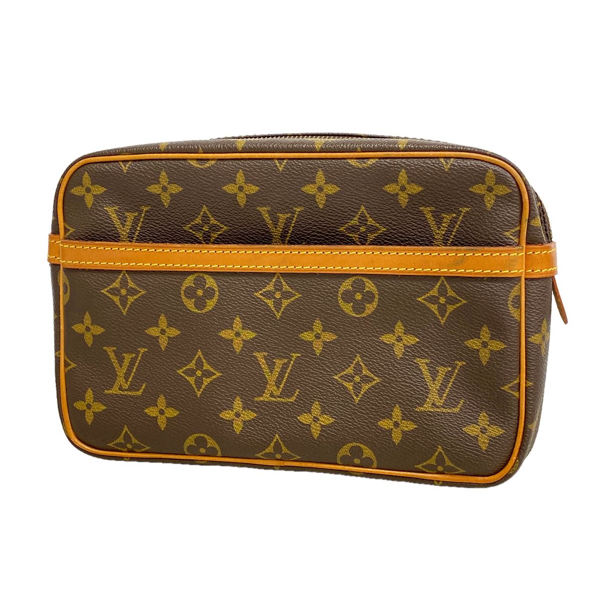 Louis Vuitton Clutch Monogram Compiegne 23 M Brown