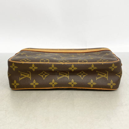 Louis Vuitton Clutch Monogram Compiegne 23 M Brown — view 3