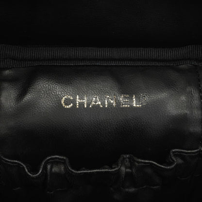 Chanel Vanity Bag Caviar Leather Black Gold — view 5