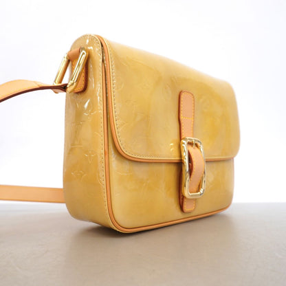 Louis Vuitton Shoulder Bag Vernis Christie GM M Beige — view 2