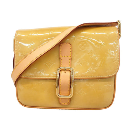 Louis Vuitton Shoulder Bag Vernis Christie GM M Beige