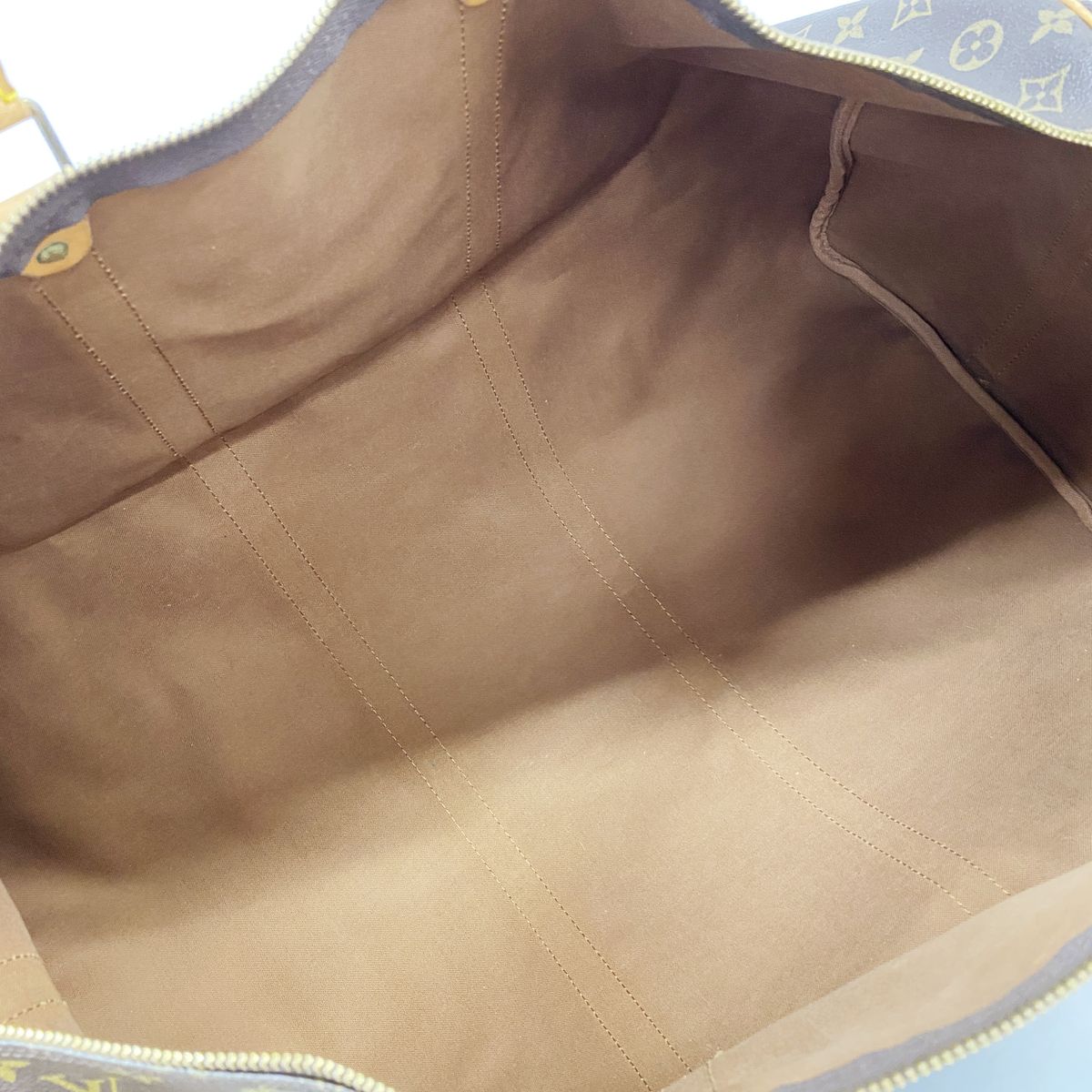 Louis Vuitton Boston Bag Monogram Keepall Bandouliere 60 Brown — view 4