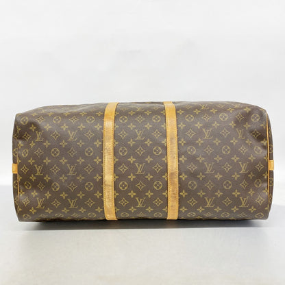 Louis Vuitton Boston Bag Monogram Keepall Bandouliere 60 Brown — view 3