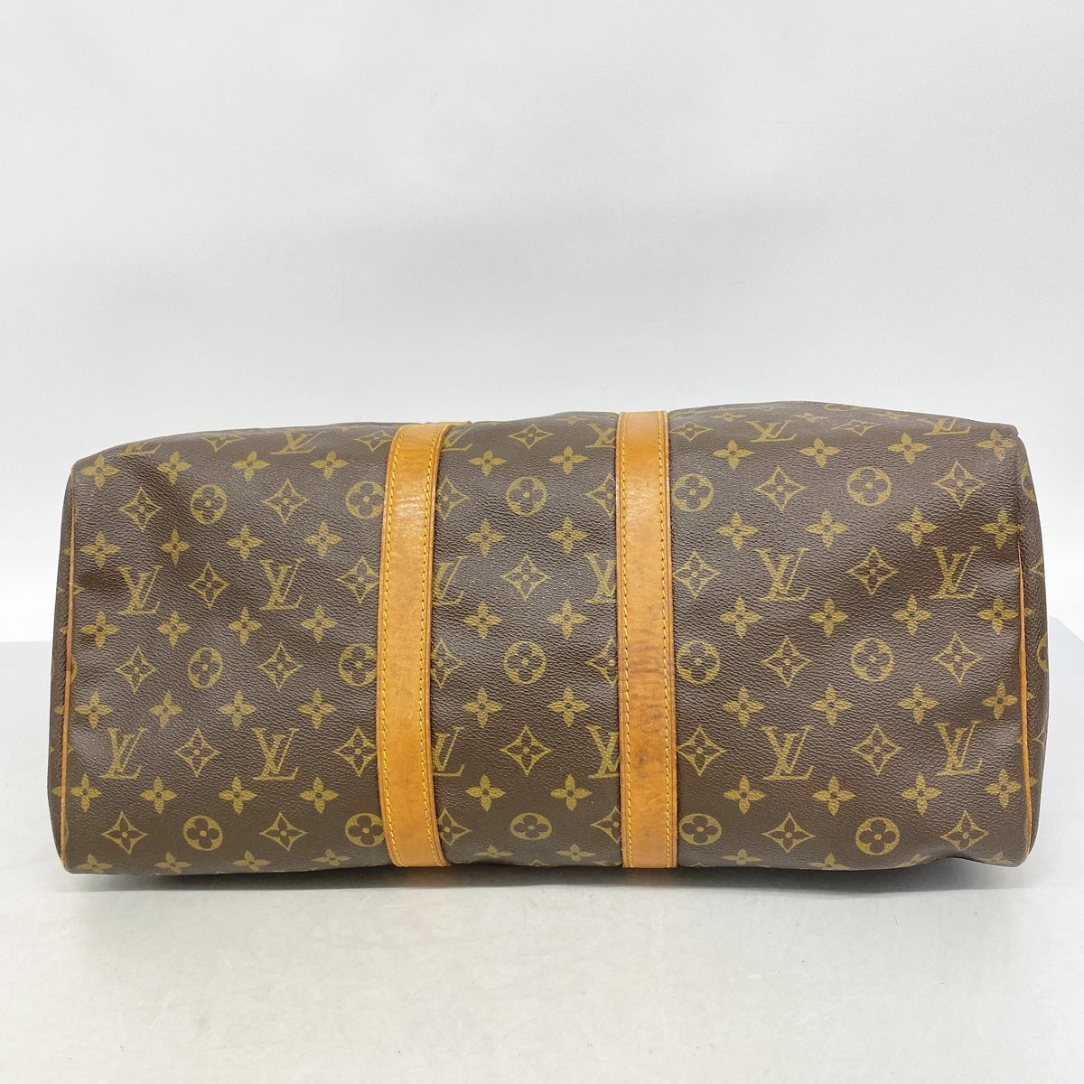 Louis Vuitton Boston Bag Monogram Keepall 45 Brown — view 3