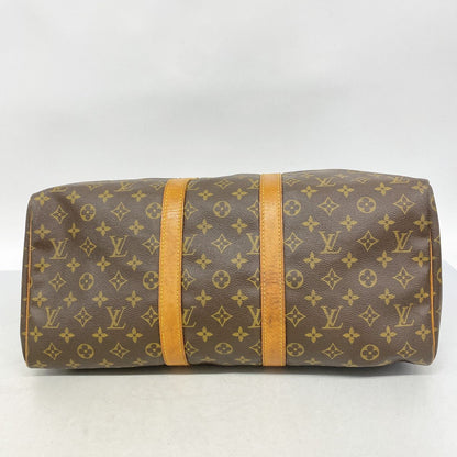 Louis Vuitton Boston Bag Monogram Keepall 45 Brown — view 3