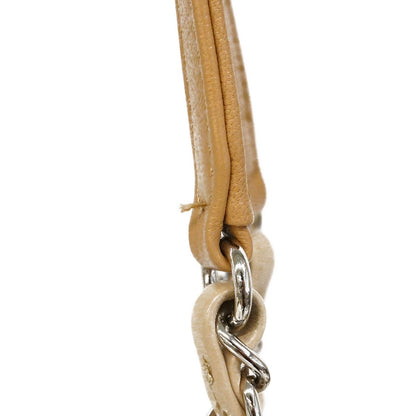 Chanel Handle Deauville Canvas Beige Silver 2-Way Bag — view 8