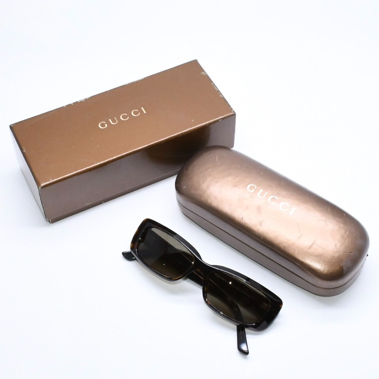 Gucci Sunglasses Eyewear GG S Tortoiseshell Color Brown