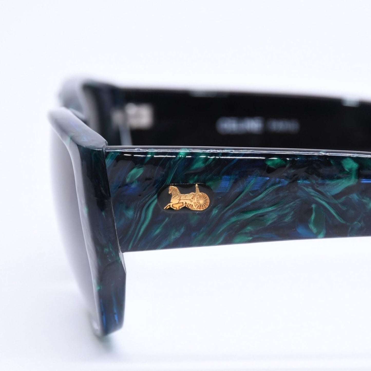 Celine Sunglasses Eyewear Hose Carriage Green — view 7