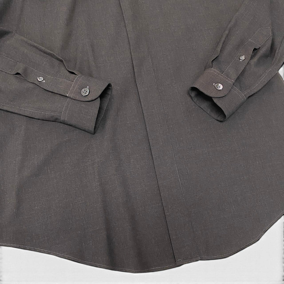 Hermes Dead Martin Margiela Era Wool Gabber Tailored Gabardine Shirt Equivalen M — view 5