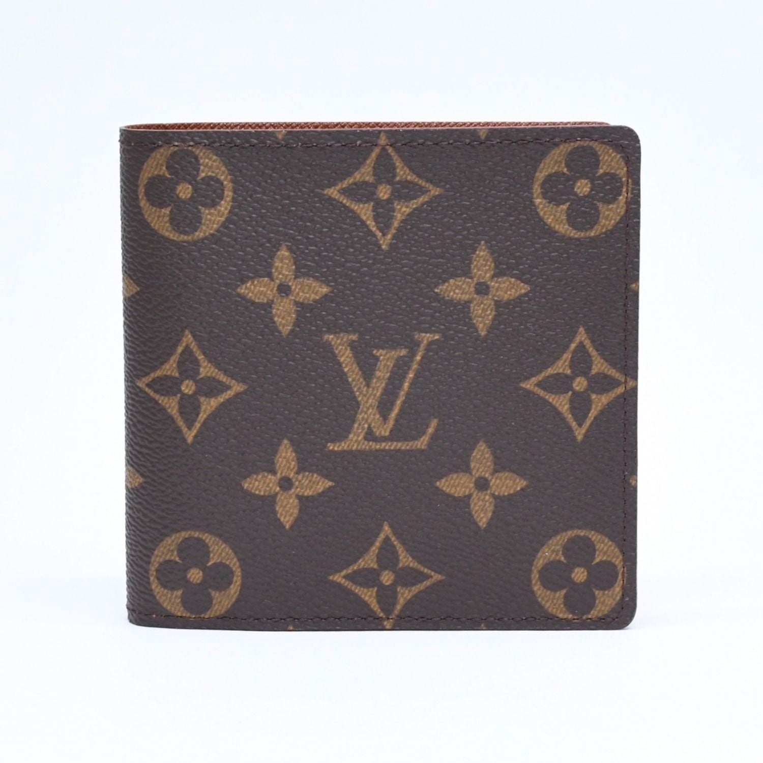 Louis Vuitton Portefeuille Marco Bifold Wallet Brown — view 2