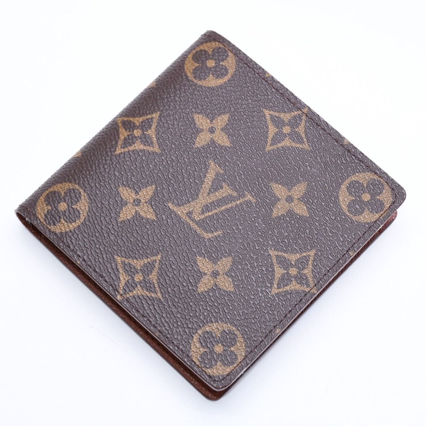 Louis Vuitton Portefeuille Marco Bifold Wallet Brown — view 4