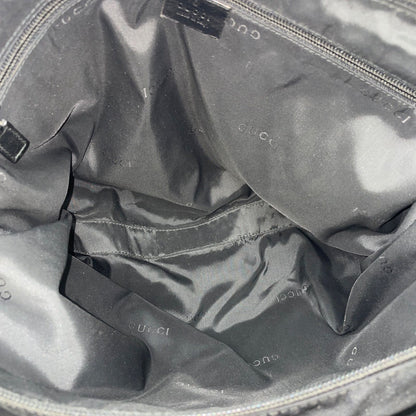 Gucci Shoulder Bag Vintage Nylon Black — view 7