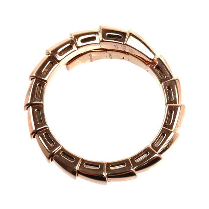 Bvlgari 18K Pink Gold Serpenti Viper Ring — view 4