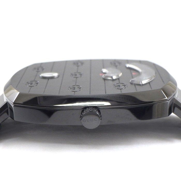 Gucci Watch Grip 157.3 Date Black Pvd SS Quartz Analog — view 2