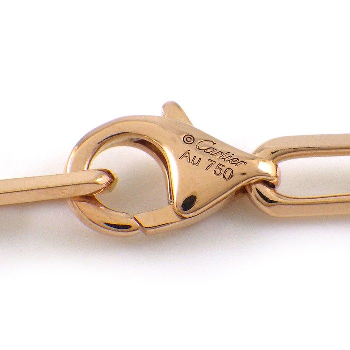 Cartier Necklace Santos Small 18K Pink Gold — view 4