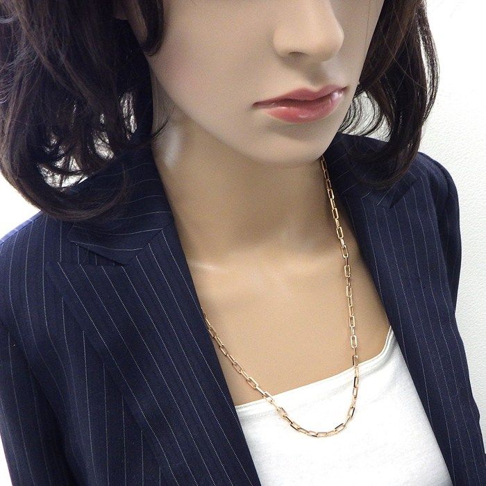 Cartier Necklace Santos Small 18K Pink Gold — view 5