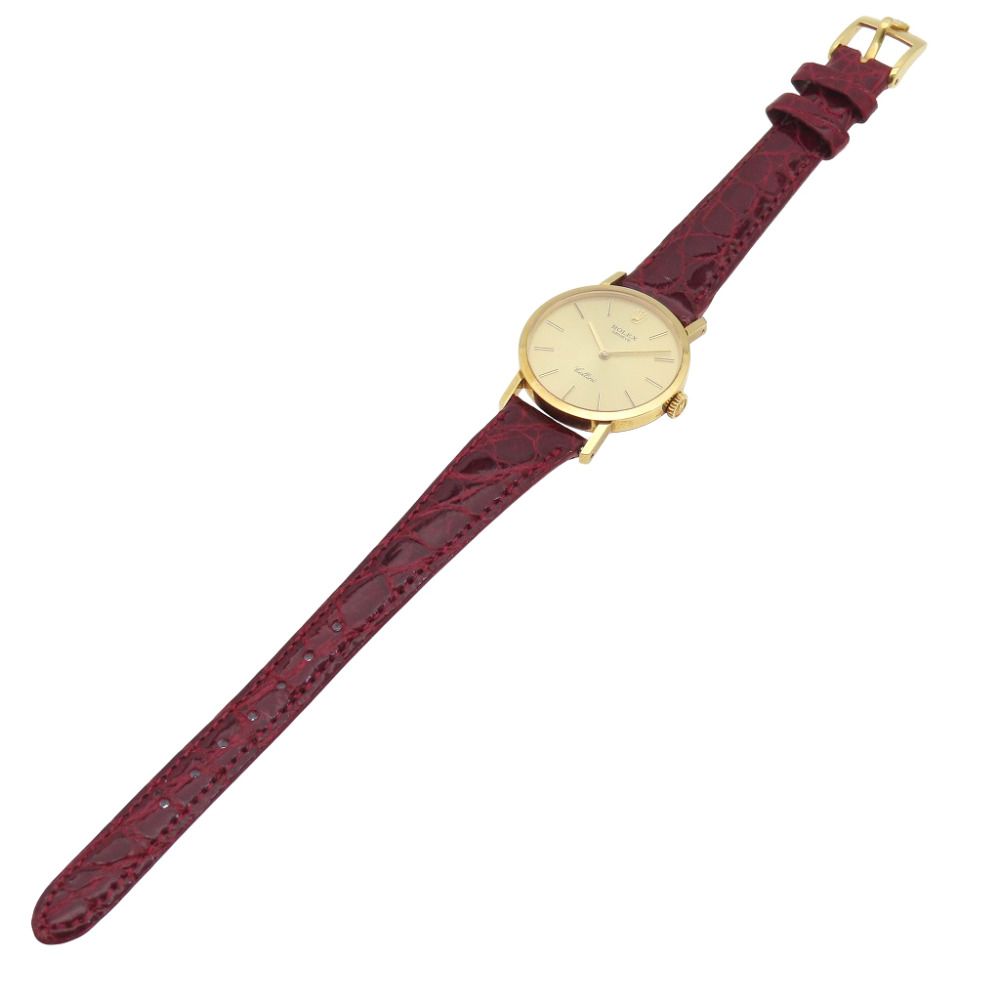 Rolex Cellini 18K Yellow Gold Manual Wind Watch — view 2