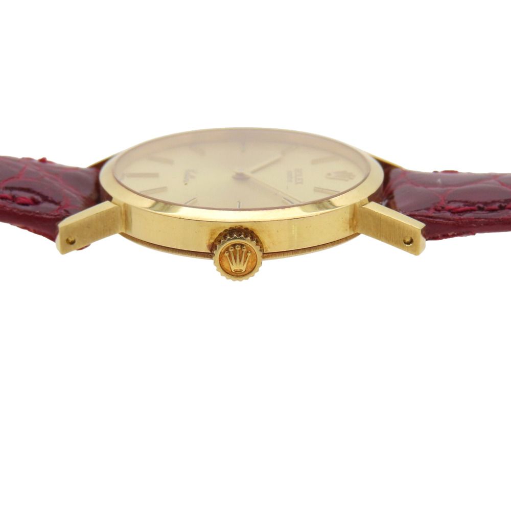 Rolex Cellini 18K Yellow Gold Manual Wind Watch — view 4
