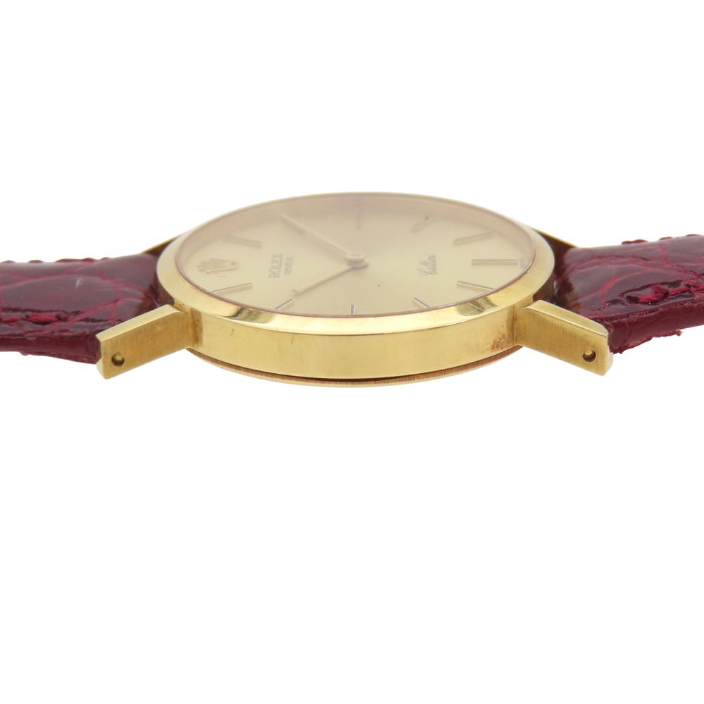 Rolex Cellini 18K Yellow Gold Manual Wind Watch — view 5
