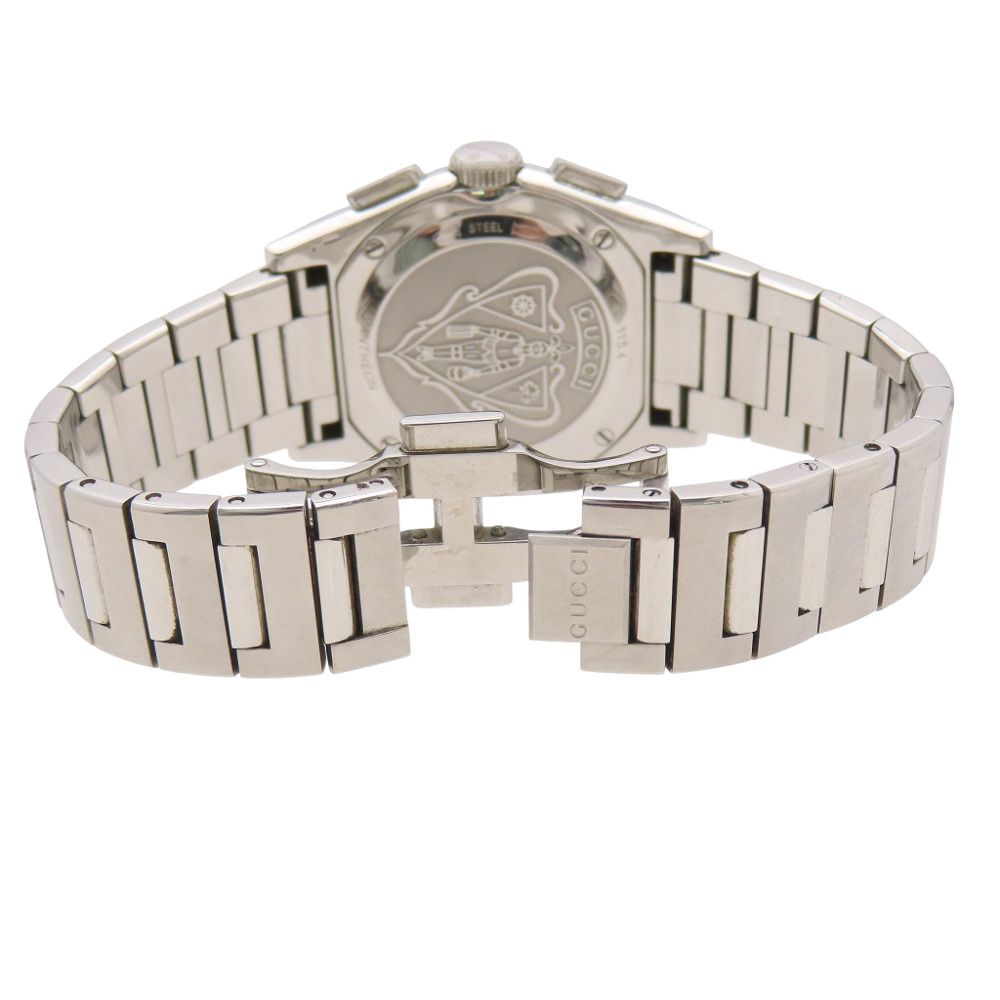 Gucci Pantheon 115.4 Quartz Watch Stainless Steel Black Dial Boys — view 4