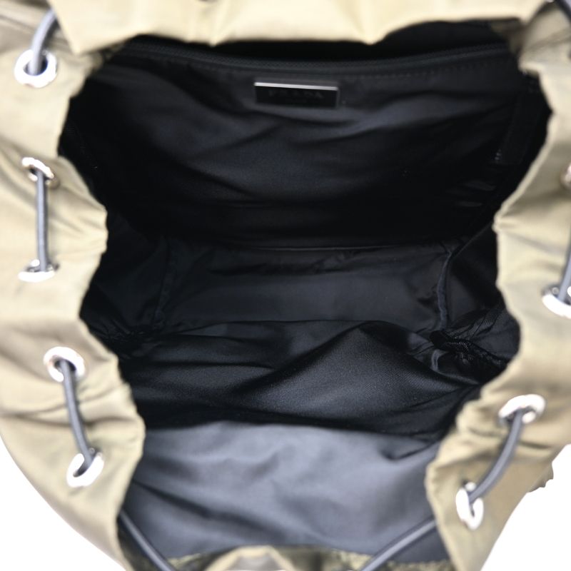Prada Backpack Khaki — view 6