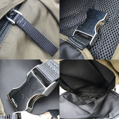 Prada Backpack Khaki — view 7