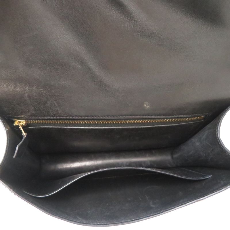 Hermes Shoulder Bag Black — view 6