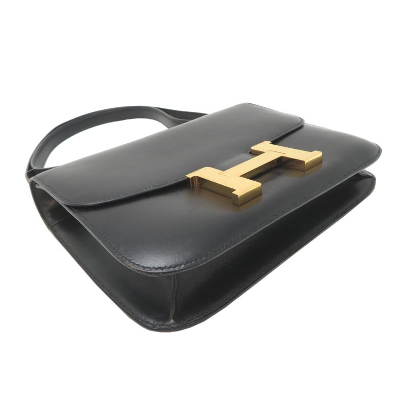 Hermes Shoulder Bag Black — view 3