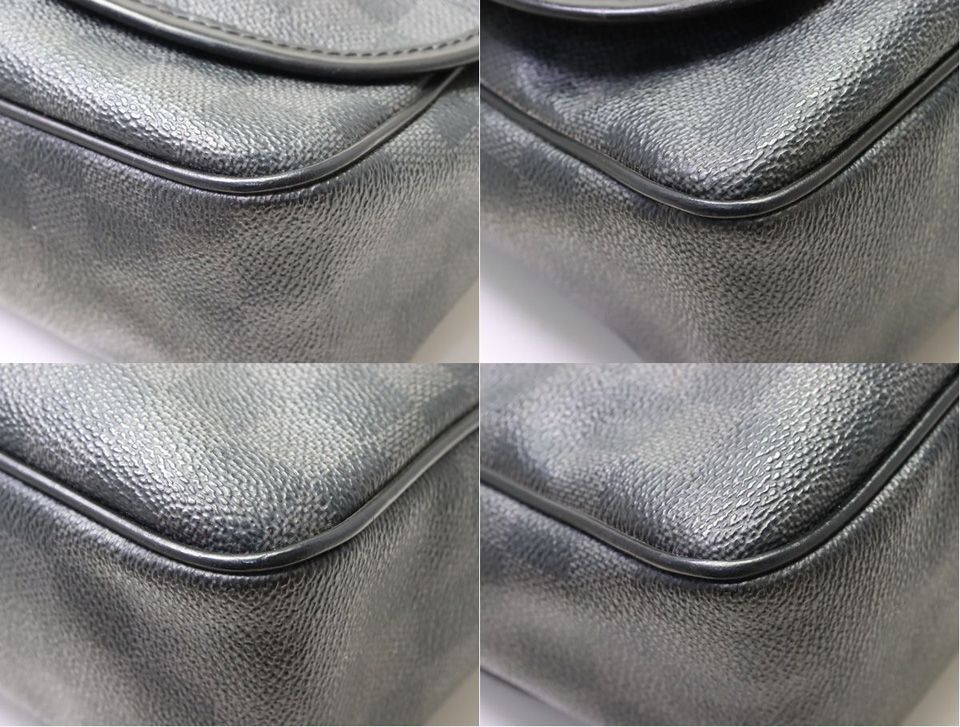 Louis Vuitton Damier Graphite Daniel MM Shoulder Bag — view 5