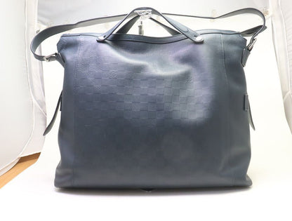 Louis Vuitton Damier Infini Leather Navy 2-Way Hand Tote Bag — view 2