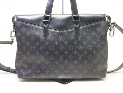 Louis Vuitton Monogram Eclipse Briefcase Explorer 2-Way Business — view 2