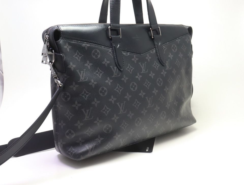 Louis Vuitton Monogram Eclipse Briefcase Explorer 2-Way Business — view 4