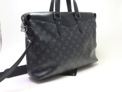 Louis Vuitton Monogram Eclipse Briefcase Explorer 2-Way Business — view 4