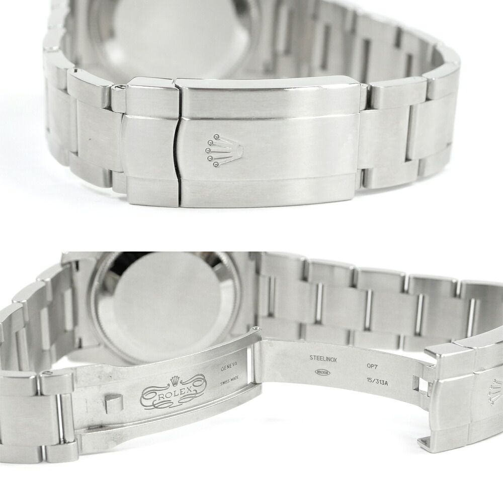 Rolex Air King No Silver SS Automatic Card Overseas — view 6