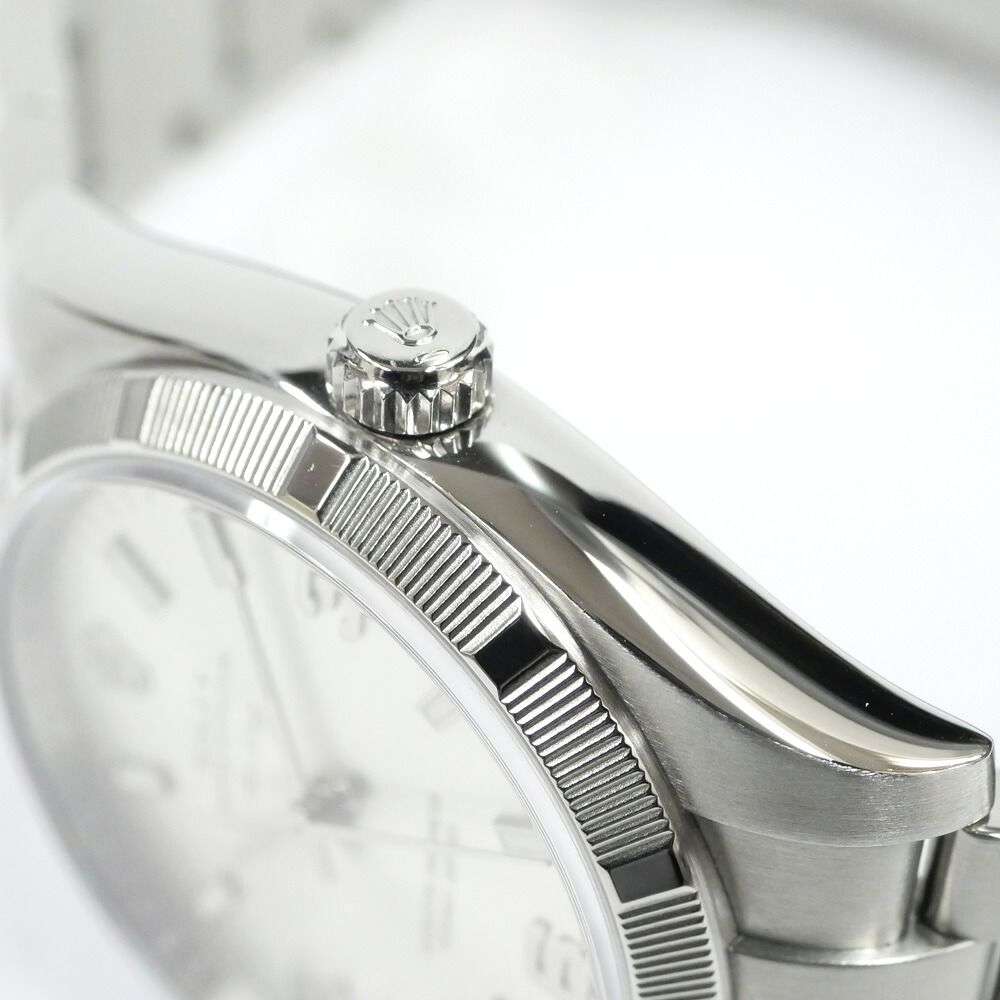 Rolex Air King No Silver SS Automatic Card Overseas — view 2