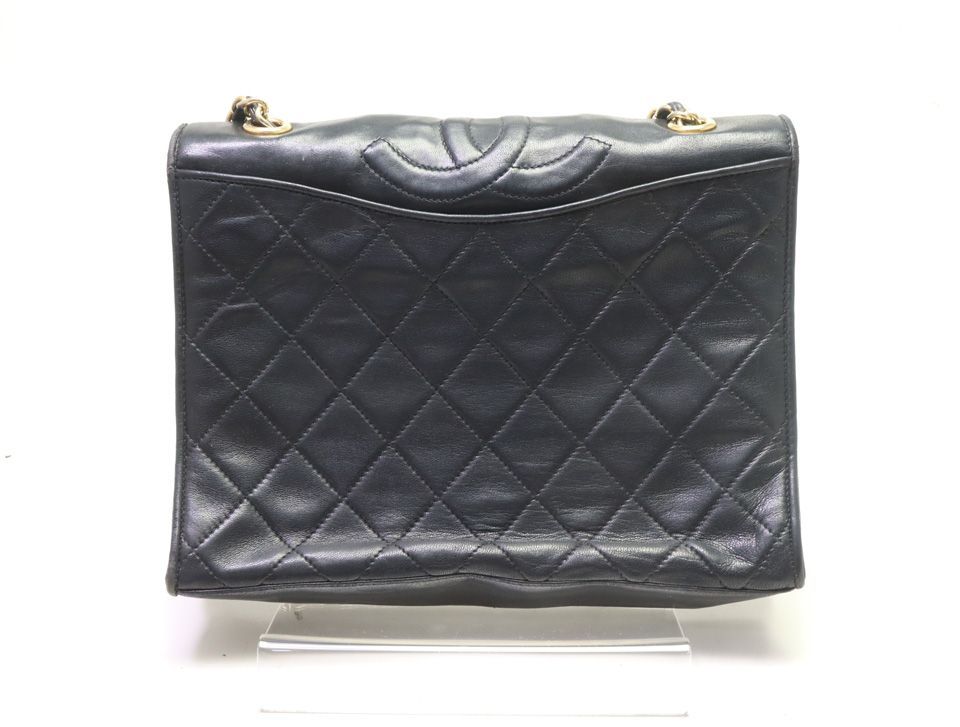 Chanel Quilted Lambskin Chain Shoulder Bag — view 2