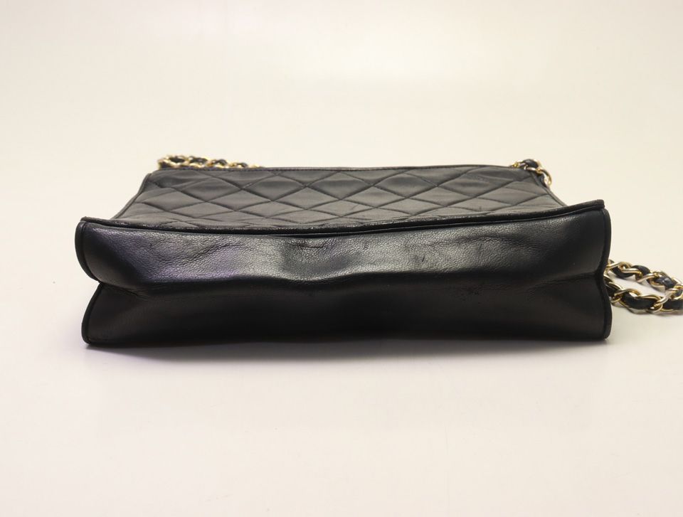 Chanel Quilted Lambskin Chain Shoulder Bag — view 3