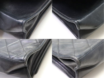 Chanel Quilted Lambskin Chain Shoulder Bag — view 5