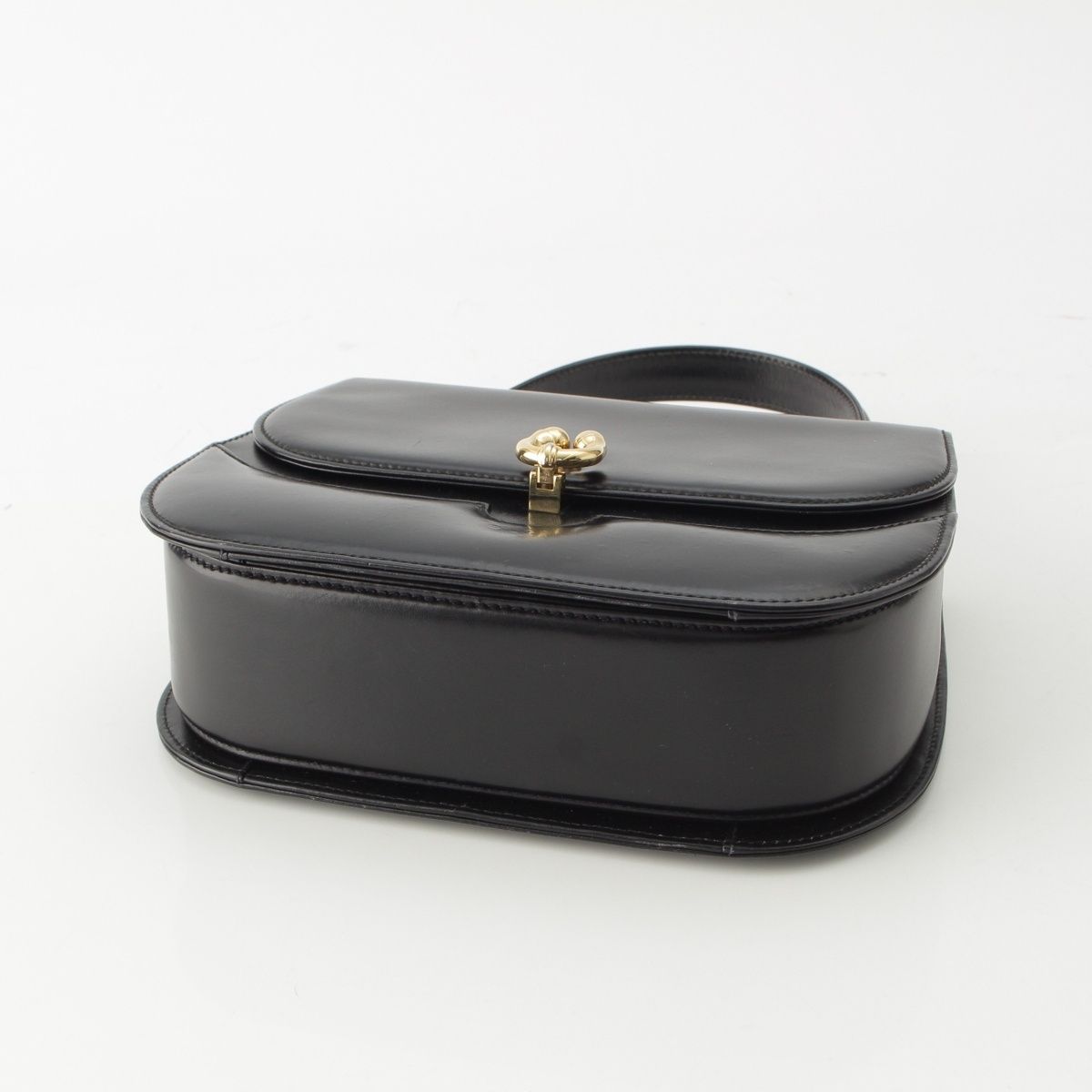 Gucci Leather Vintage 2-Way Shoulder Handle Handbag — view 5