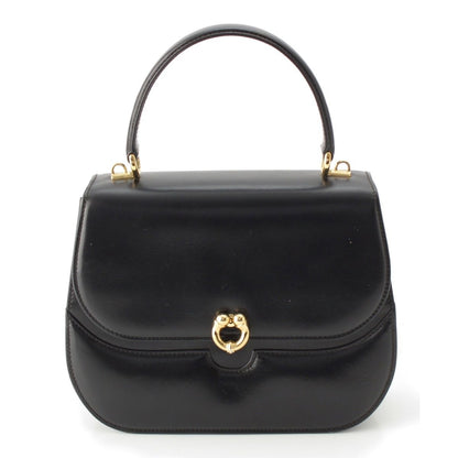 Gucci Leather Vintage 2-Way Shoulder Handle Handbag