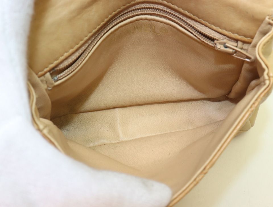 Chanel Quilted Lambskin Beige Waist Bag — view 7