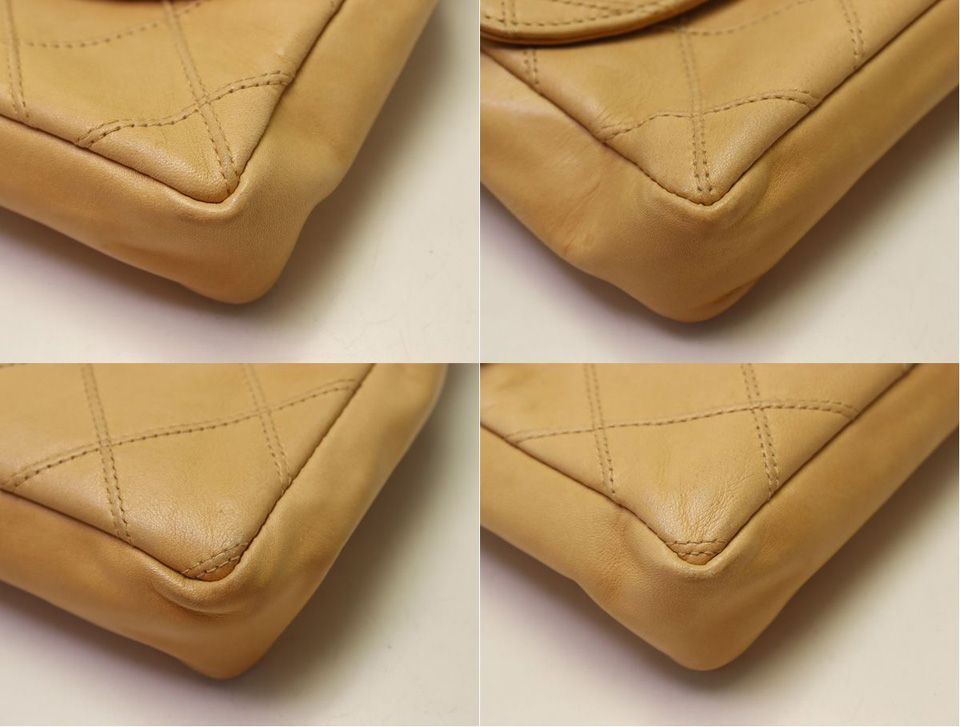 Chanel Quilted Lambskin Beige Waist Bag — view 5