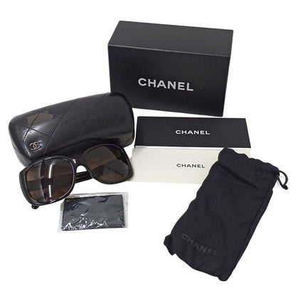 Chanel Sunglasses Brown CC Logo Tortoiseshell Pattern Summer Cool Eyewear — view 7
