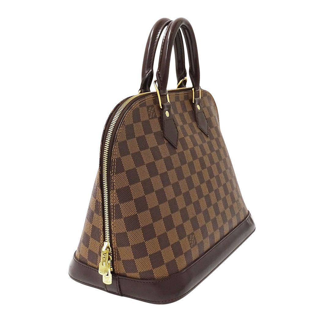 Louis Vuitton Bag Damier Handle Alma Brown — view 4