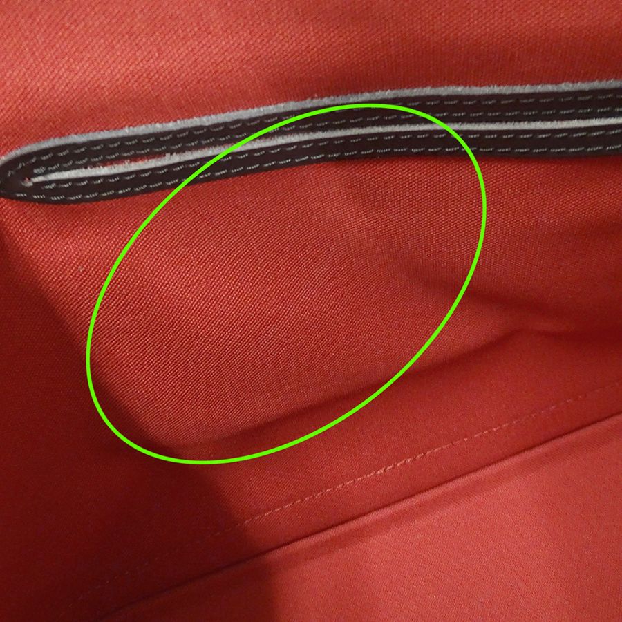 Louis Vuitton Bag Damier Handle Alma Brown — view 7