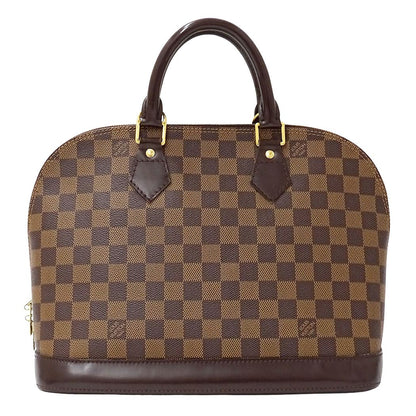 Louis Vuitton Bag Damier Handle Alma Brown