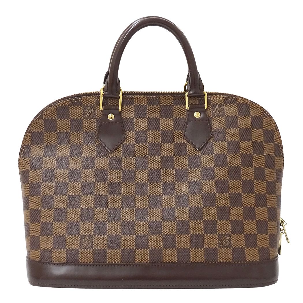 Louis Vuitton Bag Damier Handle Alma Brown — view 2